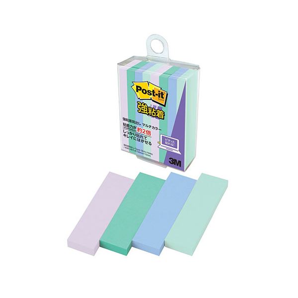 【10個セット】 3M Post-it ポストイット 強粘着見出し マルチカラー2 3M-700SS-MC-2X10