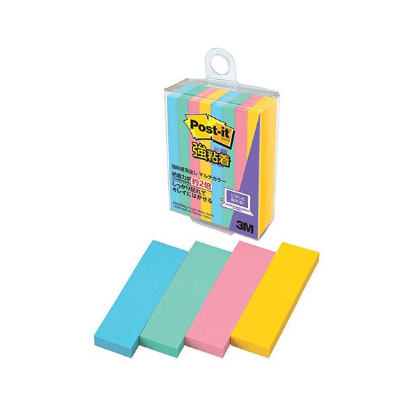 【10個セット】 3M Post-it ポストイット 強粘着見出し マルチカラー3 3M-700SS-MC-3X10