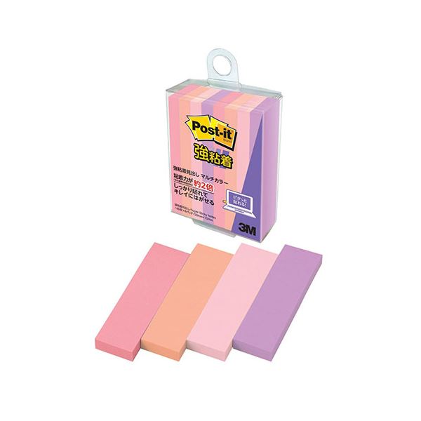 【10個セット】 3M Post-it ポストイット 強粘着見出し マルチカラー7 3M-700SS-MC-7X10