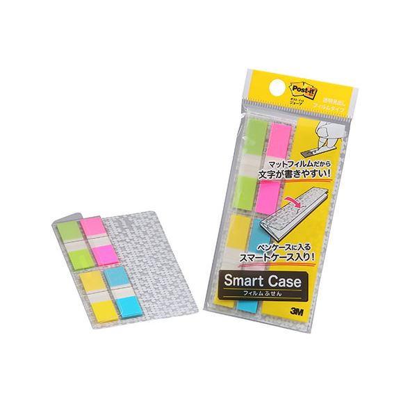 【20個セット】 3M Post-it ポストイット ジョーブ 透明見出し スマートケース 3M-683-SC1X20