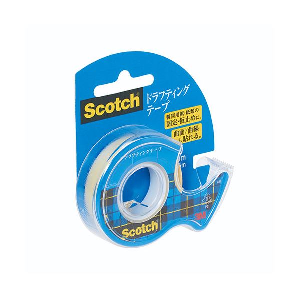 【20個セット】 3M Scotch スコッチ ドラフティングテープ ディスペンサー付 3M-D-12X20