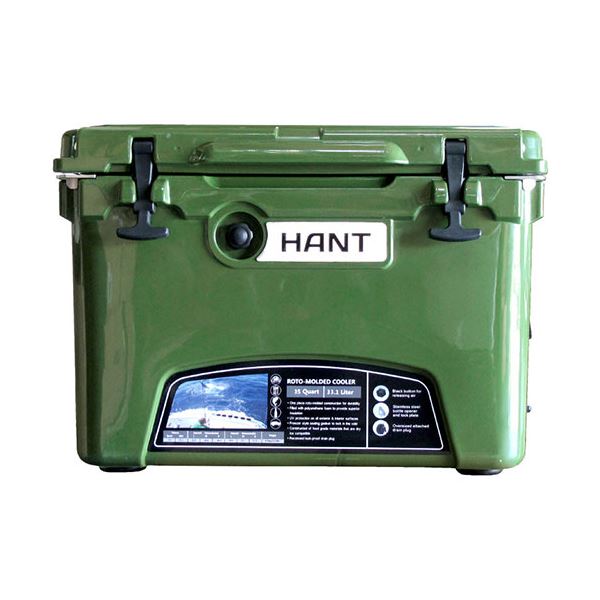 ジェイエスピー HANT クーラーボックス カーキ 35QT HAC35-KH