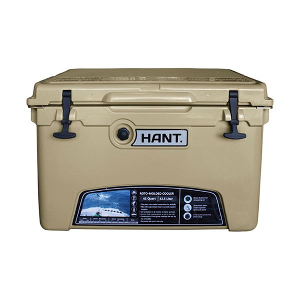 ジェイエスピー HANT クーラーボックス サンド 45QT HAC45-SA