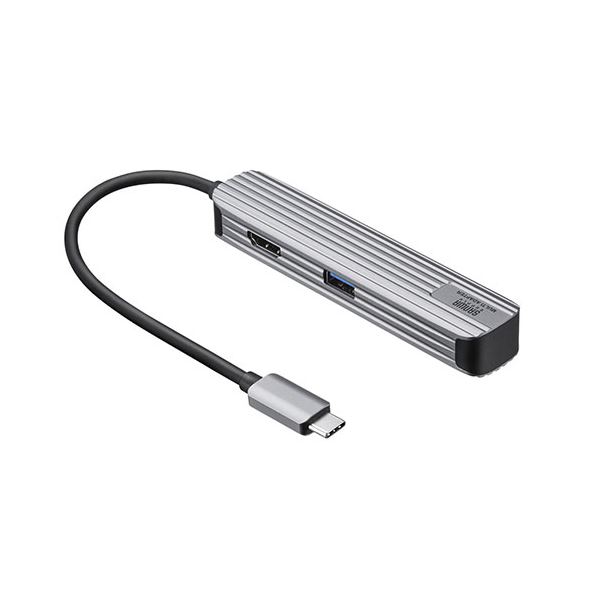 サンワサプライ USB Type-Cマルチ変換アダプタ（HDMI+カードリーダー付） USB-3TCHC5S