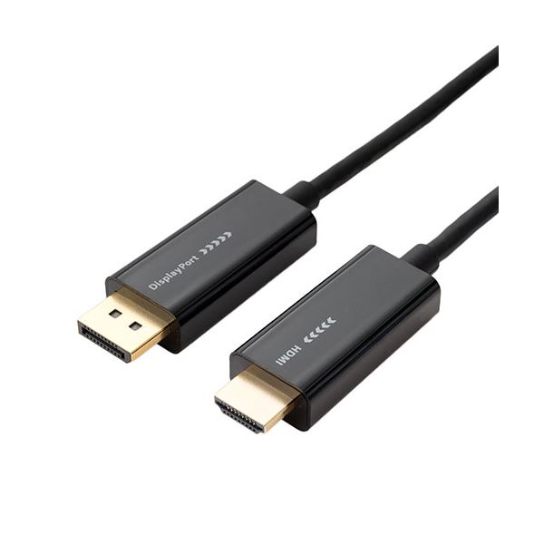 MCO DisplayPort to HDMI2.0ケーブル ブラック 2m DP-HDC20／BK