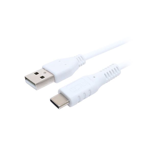 MCO シリコンUSB2.0ケーブル AtoC 3m ホワイト USB-YCA30／WH