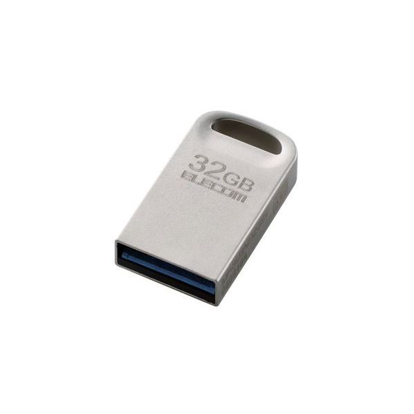 エレコム USB3.2対応超小型USBメモリ MF-SU3A032GSV