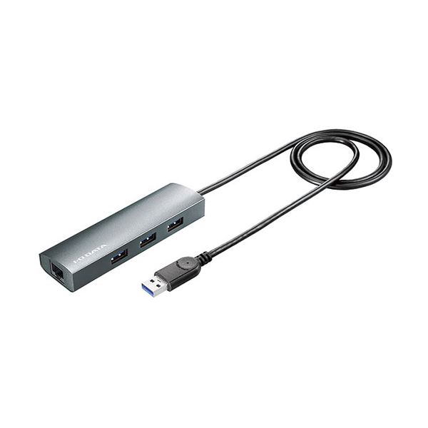 IOデータ USB 3.2 Gen 1（USB 3.0）ハブ搭載ギガビットLANアダプター US3-HB3ETG2