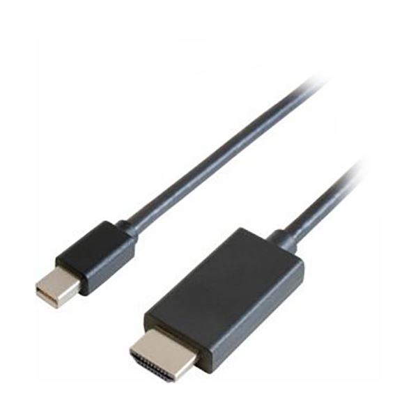 IOデータ IO DATA ゴッパ miniDisplayPort-HDMI変換ケーブル 1m ブラック GP-MDPHD/K-10