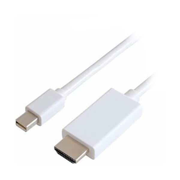 IOデータ IO DATA ゴッパ miniDisplayPort-HDMI変換ケーブル 1m ホワイト GP-MDPHD/W-10