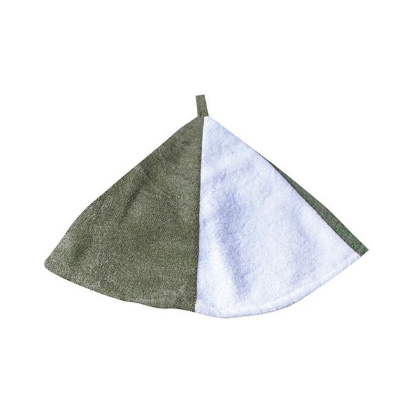 瞬間吸水サウナハット カーキ 22426204