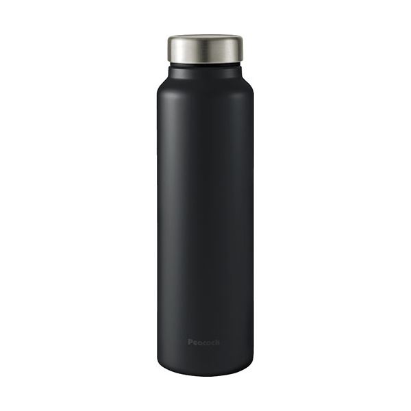 ピーコック スクリューマグボトル800ml マットブラック L8017050