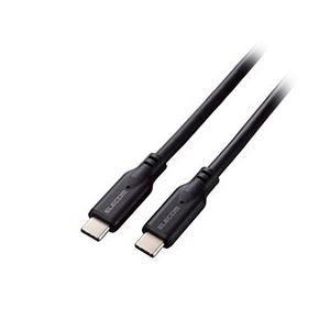 エレコム USB 10Gbpsケーブル（USB Type-C - USB Type-C／100W対応） 0.5m ブラック MPA-CC1G05BK