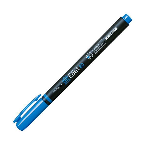 【20本セット】 トンボ鉛筆 蛍光マーカー 蛍コート80 あお Tombow-WA-SC89X20