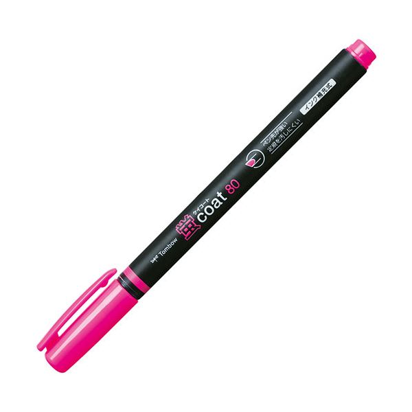 【20本セット】 トンボ鉛筆 蛍光マーカー 蛍コート80 ももいろ Tombow-WA-SC90X20