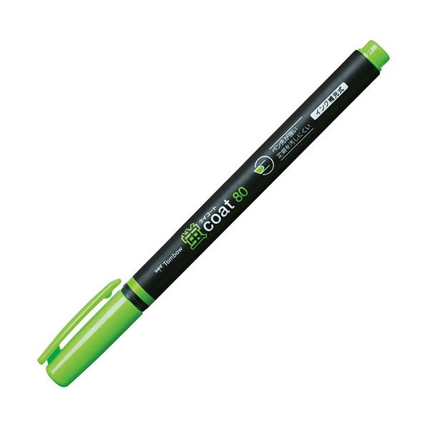 【20本セット】 トンボ鉛筆 蛍光マーカー 蛍コート80 きみどりいろ Tombow-WA-SC92X20