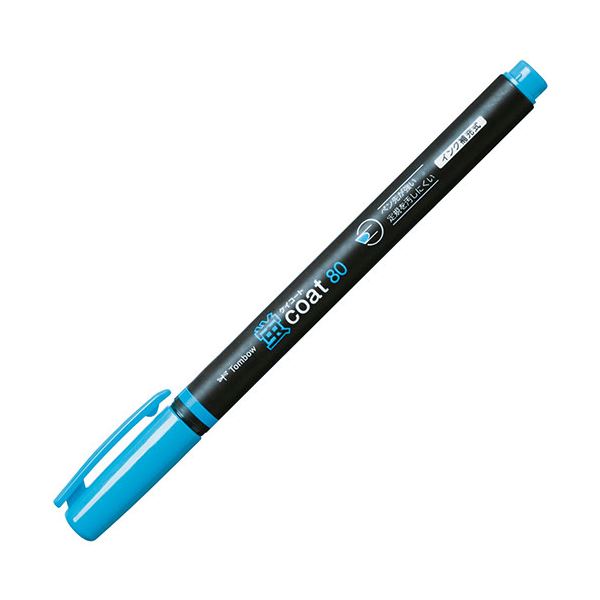 【20本セット】 トンボ鉛筆 蛍光マーカー 蛍コート80 そらいろ Tombow-WA-SC96X20