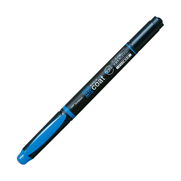 【20本セット】 トンボ鉛筆 蛍光マーカー 蛍コート あお Tombow-WA-TC89X20