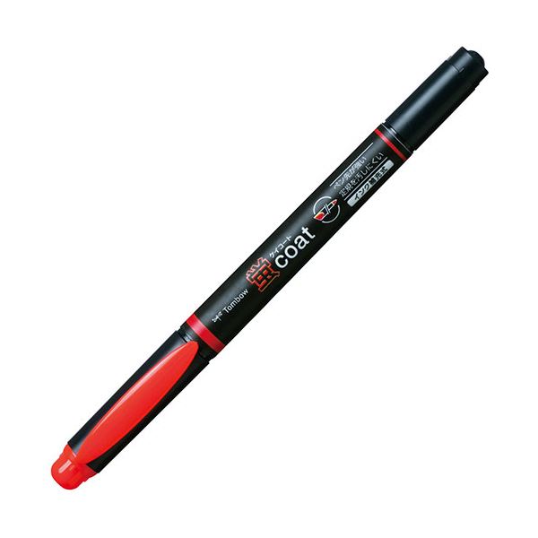 【20本セット】 トンボ鉛筆 蛍光マーカー 蛍コート あか Tombow-WA-TC94X20