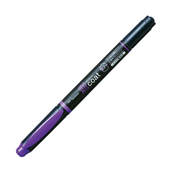 【20本セット】 トンボ鉛筆 蛍光マーカー 蛍コート むらさき Tombow-WA-TC97X20