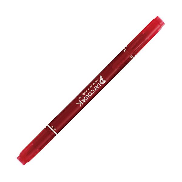 【20本セット】 トンボ鉛筆 水性マーキングペン プレイカラーK ストロベリーレッド Tombow-WS-PK75X20