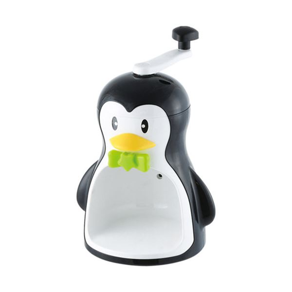 パール金属 クールズ ペンギンかき氷器 ブラック D-1323