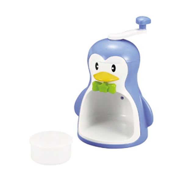 パール金属 クールズ ペンギンかき氷器 ブルー D-1368