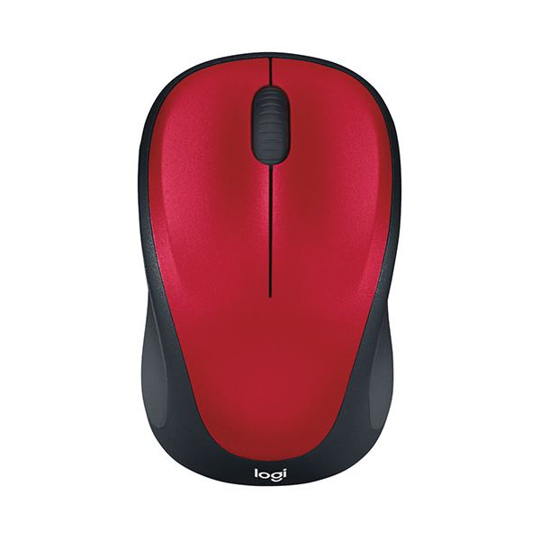 ロジクール logicool ワイヤレスマウス M235sn レッド M235snRD