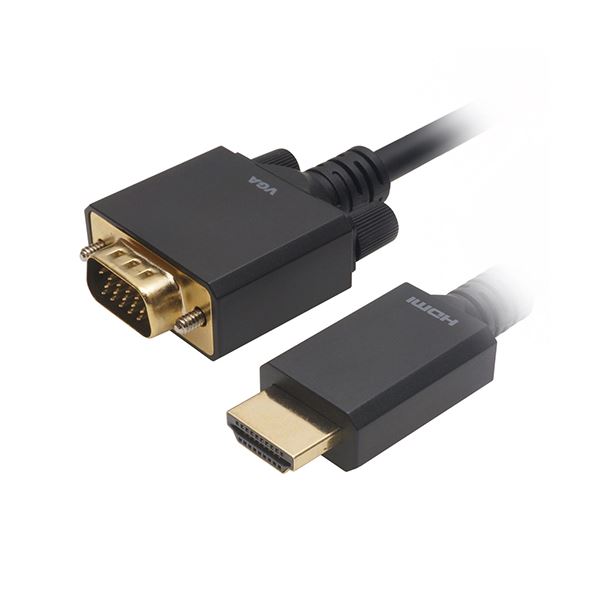 ホーリック HDMI→VGA変換ケーブル 5m HAVG50-711BB