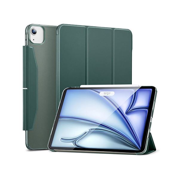 ESR ASCEND ウルトラスリムケース for 13インチiPad Air（M2） フォレストグリーン ES26780