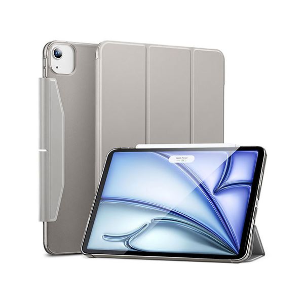 ESR ASCEND ウルトラスリムケース for 13インチiPad Air（M2） グレー ES26781