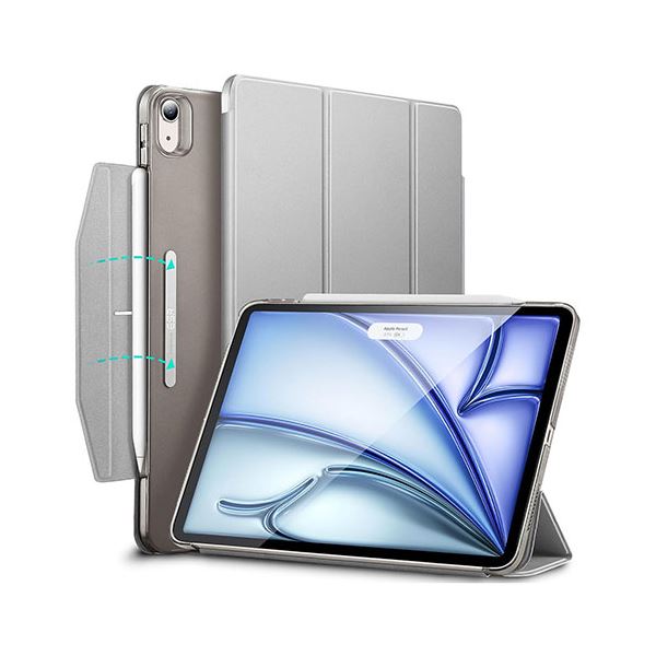 ESR ASCEND ウルトラスリムケース for 11インチiPad Air（M2）／iPad Air（第5世代／第4世代）グレー ES20210