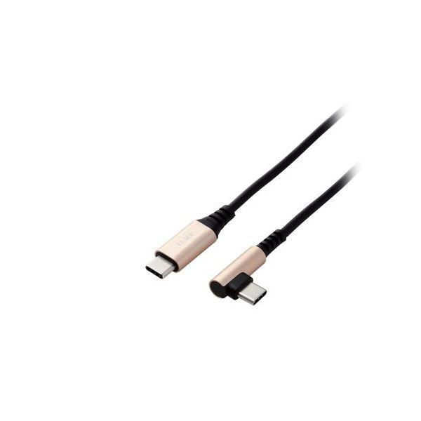 エレコム ILMF Hi-Speed USBケーブル（USB Type-C - USB Type-C／認証品／L） ブラック U2C-CCL20NBK-IL