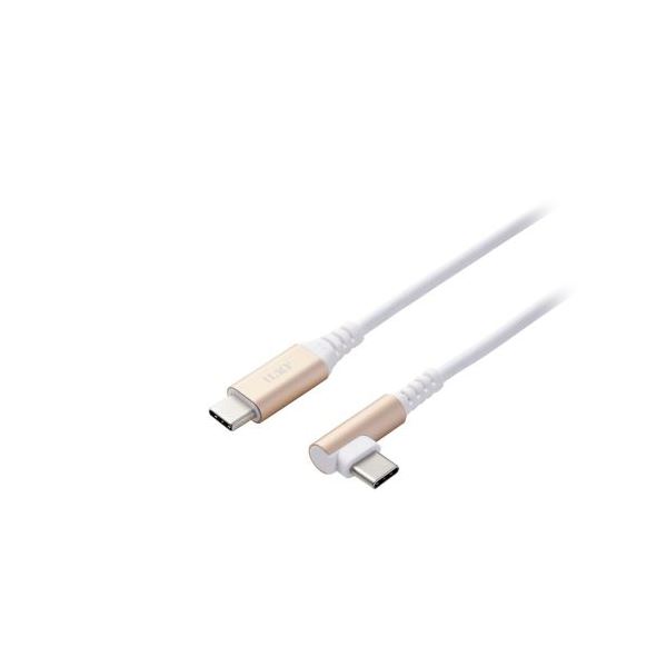 エレコム ILMF Hi-Speed USBケーブル（USB Type-C - USB Type-C／認証品／L） ホワイト U2C-CCL20NWH-IL