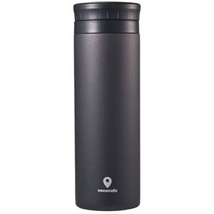 カクセー cococafe ココカフェ 真空二重マグ500ml パウダーコート チャコール CC-50C