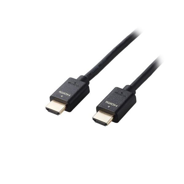 エレコム ハイスピードHDMI（R）ケーブル 2m ブラック GM-HD14E20BK