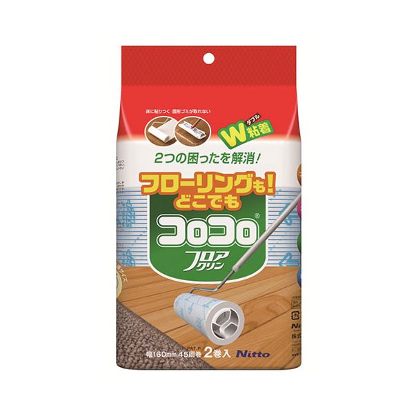 【5セット】 ニトムズ NEWスペアテープフロアクリン 2巻入 C4351X5