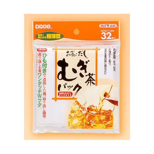 【10セット】 日本デキシー お茶・だし・麦茶パック32枚 KOT302CPX10