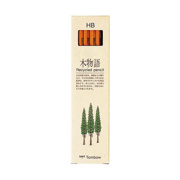 【5セット】 トンボ鉛筆 鉛筆 木物語 HB 1ダース(12本) Tombow-LA-KEAHBX5