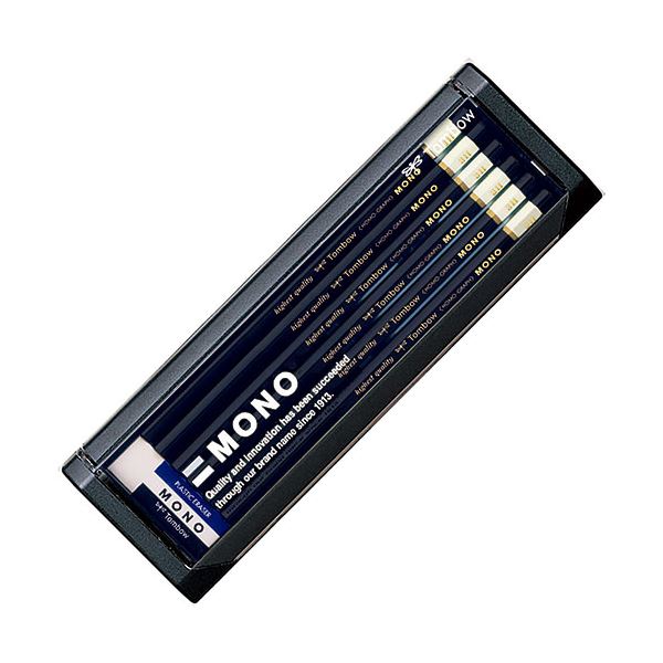 【5セット】 トンボ鉛筆 鉛筆 モノ 2H 1ダース(12本) Tombow-MONO-2HX5