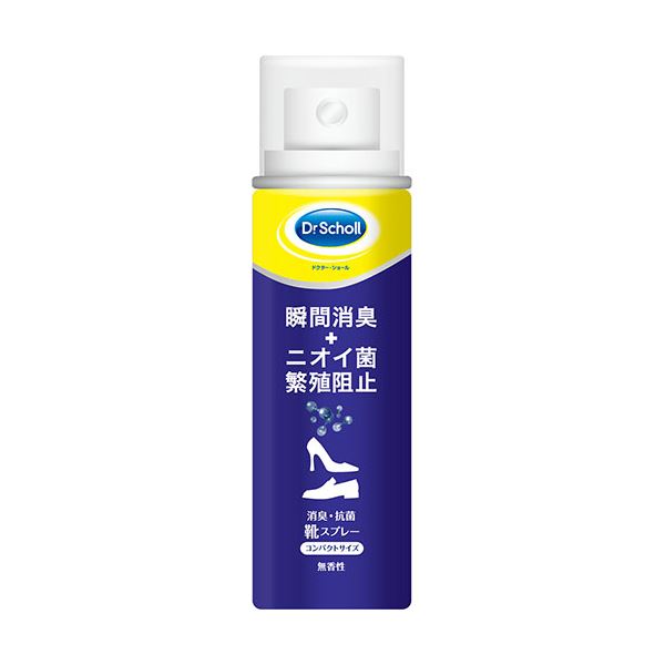 【5セット】 Scholl's Wellness ドクターショール 消臭・抗菌 靴スプレー コンパクトサイズ40mL drscholl01806X5