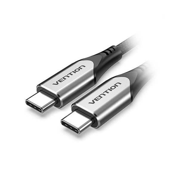 VENTION USB-C to USB-C 3.1ケーブル 0.5m グレー TA-7770