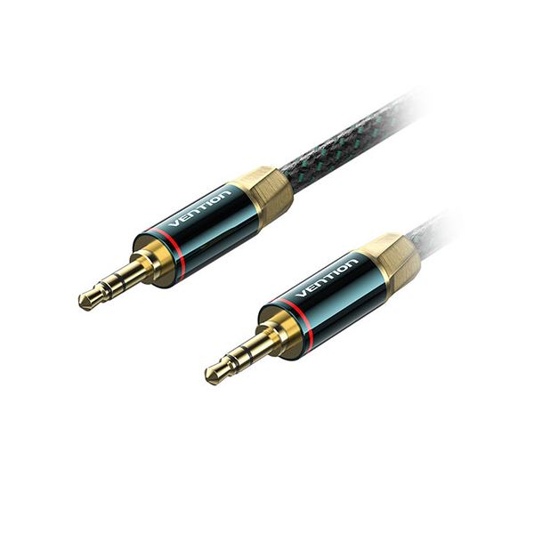 VENTION 3.5mm Male to Male オーディオケーブル 0.5m グリーン BA-0934