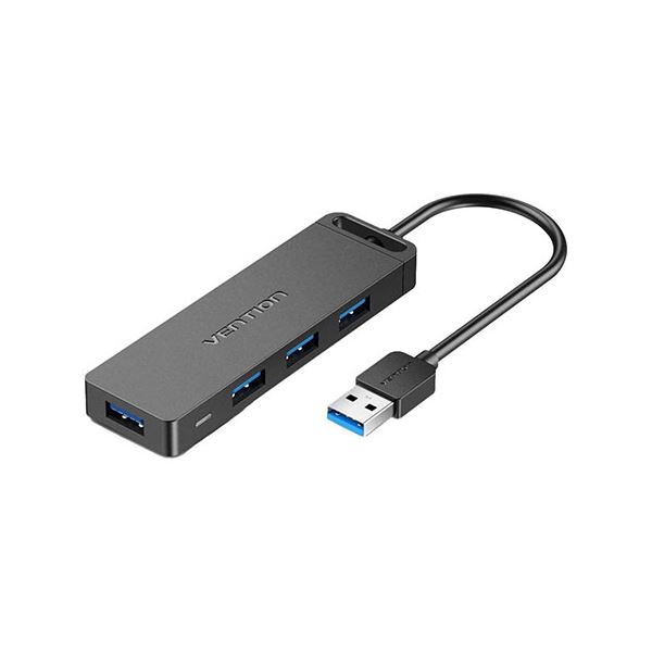 VENTION 4-Port USB 3.0 ハブ セルフパワー / バスパワー対応 1m ブラック CH-8306