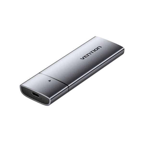 VENTION USB C エンクロージャー for M.2 SATA SSDs グレー KP-6156