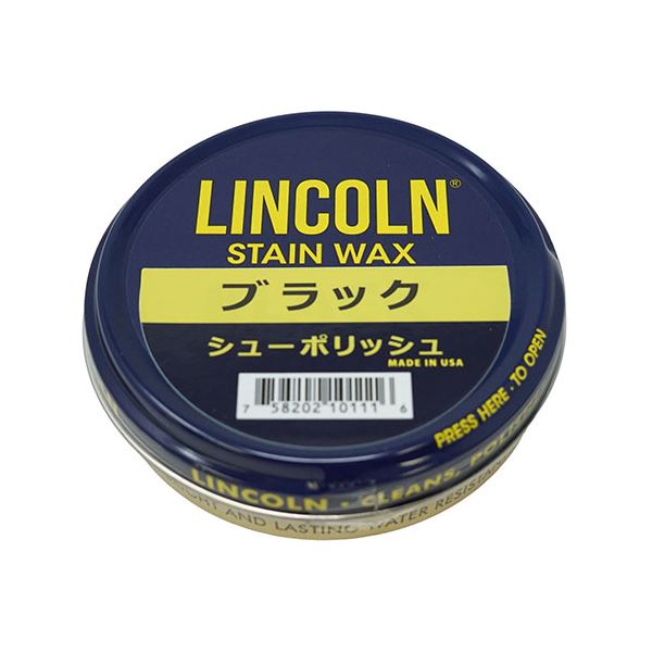 リッチボンド LINCOLN(リンカーン) シューポリッシュ ブラック 60g Richbond01116