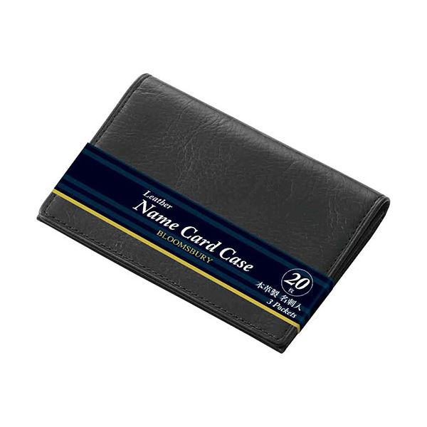 レイメイ藤井 BLOOMSBURY 名刺入れ (20枚) ブラック NN8004B