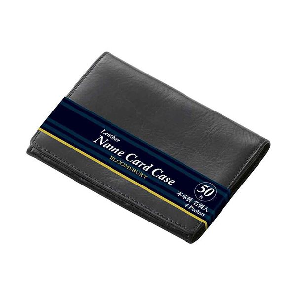 レイメイ藤井 BLOOMSBURY 名刺入れ (50枚) ブラック NN8005B