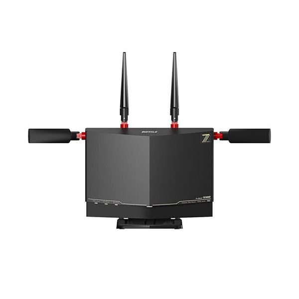 BUFFALO 無線ルーター Wi-Fiルーター 11be・IPv6対応 AirStation WXR9300BE6P