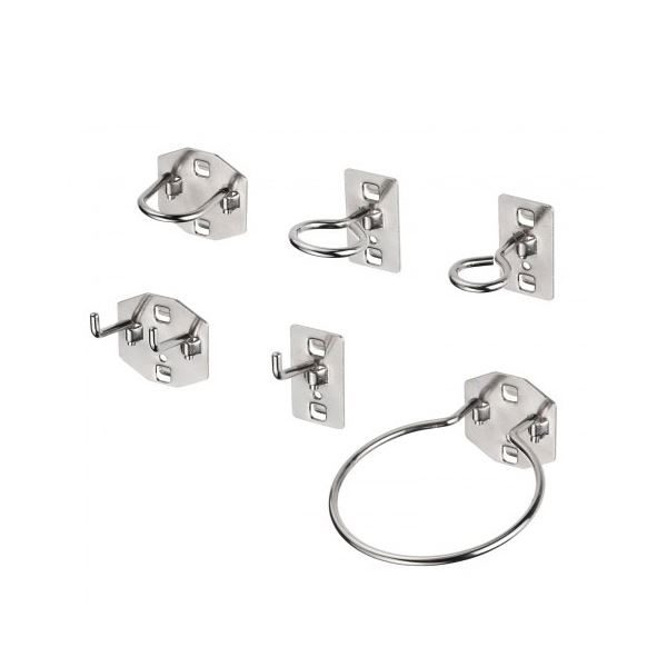 サンワサプライ スチール製フック6種12個入り RAC-WDKT-FKSET2